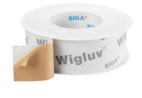 SIGA - Tape UV Wigluv 60 hvid 60 mm x 40 m t/udvendige samlinger