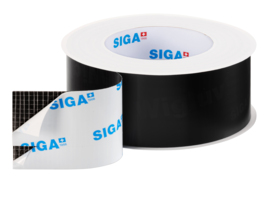 SIGA - Tape UV Wigluv Black 20/40 sort, 60 mm x 25 m
