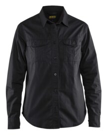 Blåkläder - Arbejdsskjorte Dame 3208 sort