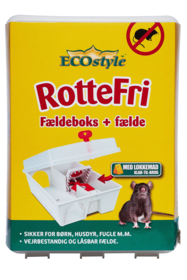 ECOstyle - RotteFri Fældeboks inkl. fælde