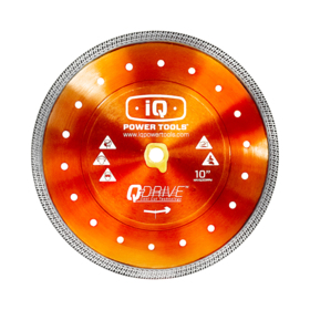 IQ-Powertools - Diamantklinge universal Ø 254 mm Q-Drive