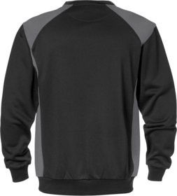 Fristads - Sweatshirt 131763 Sort/grå