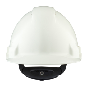 3M - Sikkerhedshjelm G3000 vent. m/UV & skrue, Hvid