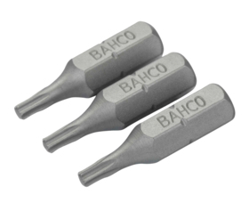 Bahco - Bits 1/4" x 25mm, pk á 3 stk