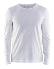 Blåkläder - T-shirt L/Æ 3500 Lang Hvid