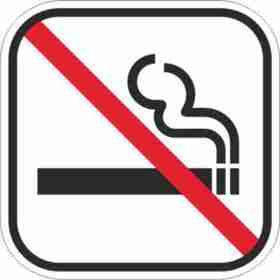   - Pictogram rygning.forbudt