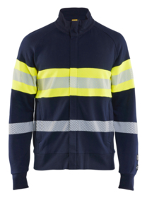 Blåkläder - Sweatshirt Hi-vis 3462 Marineblå/gul