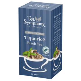 Tea Symphony - The Black/ liquorice 40723904, pk á 20 breve