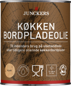 Junckers - Køkkenbordpladeolie klar