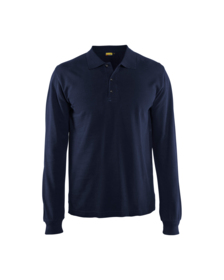 Blåkläder - Poloshirt L/Æ 3388 Mørk Marineblå