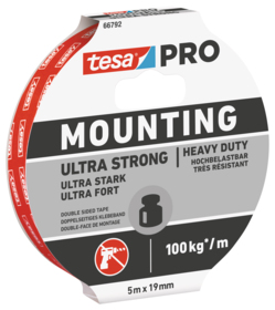 Tesa - Monteringstape PRO 66792 100kg 5mx19mm