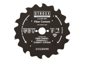 STROXX - Rundsavklinge eternit, fibercement mm