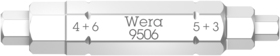 Wera - Bitssæt 9506 SB 4-in-1 Bit 1, 1,3,4,5,6x37mm