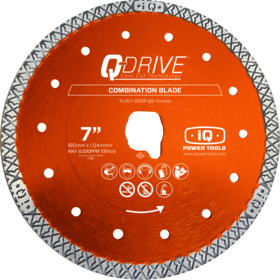 IQ Power-T - Diamantklinge Q-DRIVE universal Ø178 mm