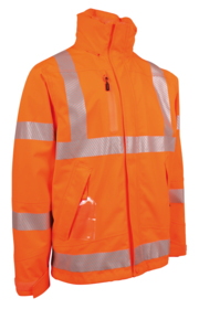 Lyngsøe Rainwear - Regnjakke 4WS-5057 Hi-vis orange