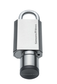 SimonsVoss - Hængelås digital AX, Ø8X25mm bøjle, manuel låsende IP67
