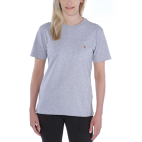 Carhartt - T-shirt Dame 103067 Heather grey