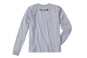 Carhartt - T-shirt Sleeve Logo Grå 
