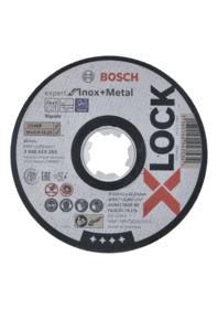 Bosch - Skæreskive X-LOCK expert ** plan til stål/RS