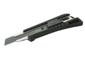 STROXX - Kniv Black 18 mm med autolås