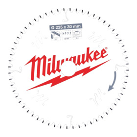 Milwaukee - Rundsavklinge Ø235x30x2,4mm Z60 Alu
