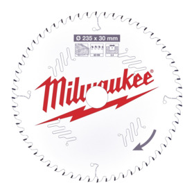 Milwaukee - Rundsavklinge Ø235x30x2,4mm Z60 Træ