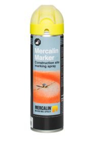 Mercalin - Markeringsspray flour gul 500ml