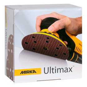 Mirka - Sliberondel ULTIMAX ø150mm grip 15H K40, á 50 stk