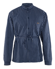 Blåkläder - Skovmandsskjorte 3250 marineblå/hvid