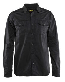 Blåkläder - Skjorte Twill 3297 sort