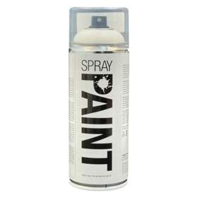   - Spraymaling Hvid mat RAL 9010, 400 ml