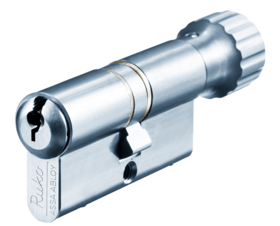 Assa Abloy - Profilcylinder RB1605 rsl +0c+0k m/lille knop