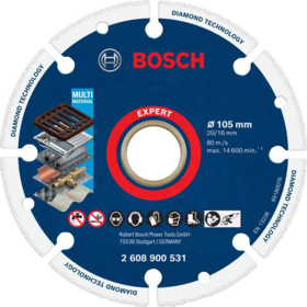 Bosch - Diamantklinge t/metal 105x20/16mm