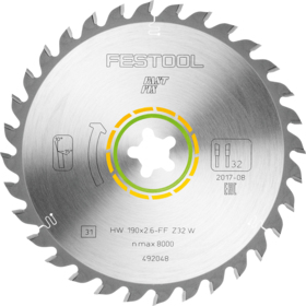 Festool - Rundsavklinge Fastfix 190-16T Træ