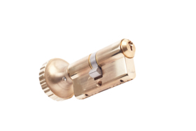 Assa Abloy - Profilcylinder RB1602 mess +0c+0k m/stor knop