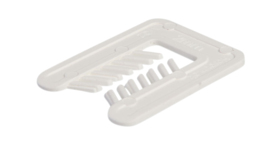Harpun Fasteners - Afstandsbrikker Mini QuickFix 2mm Hvid 500 stk