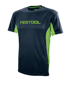 Festool - T-shirt Funktions herre mørkeblå/grøn
