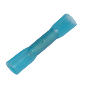 MTO - Samlemuffe isoleret krympbar, 1,5-2,5 mm², blå, pk á 5 stk
