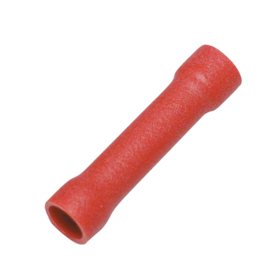 MTO - Samlemuffe isoleret krympbar, 0,5-1,5 mm², rød, pk á 5 stk