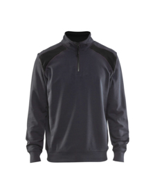 Blåkläder - Sweatshirt 3353 mellemgrå/sort