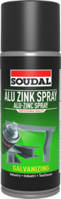 Soudal - Alu zinkspray blank 400 ml
