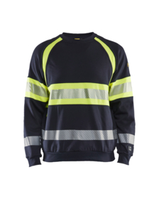 Blåkläder - Sweatshirt Hi-vis 3459 marineblå/gul