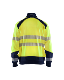 Blåkläder - Sweatshirt Hi-vis 3556 gul/marineblå