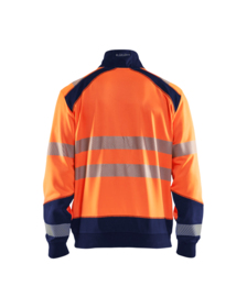 Blåkläder - Sweatshirt Hi-vis 3556 orange/marineblå