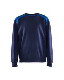 Blåkläder - Sweatshirt 3580 marineblå/koboltblå