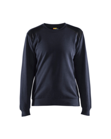 Blåkläder - Sweatshirt Dame 3408 mørk marineblå/sort