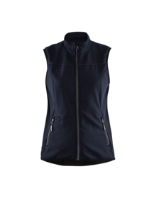 Blåkläder - Softshell Vest Dame 3851 mørk marineblå/sort