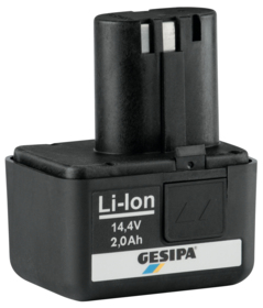 Gesipa - Batteri 14,4V Li-Ion 2,0 Ah t/Accuværktøjer