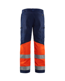 Blåkläder - Arbejdsbuks Hi-vis 1551 marineblå/orange