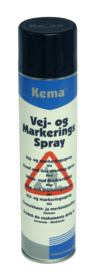 Kema - Vej- og markeringsfarve spray blå 600ml